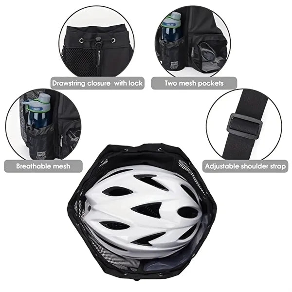 Breathable Mesh Drawstring Quick-Dry Backpack