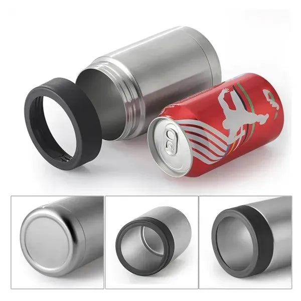 Double Wall Stainless Steel Insulated Beer Bottle Holder