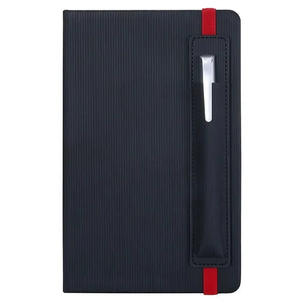 A5 Notebook With Elastic Band Pen Holder