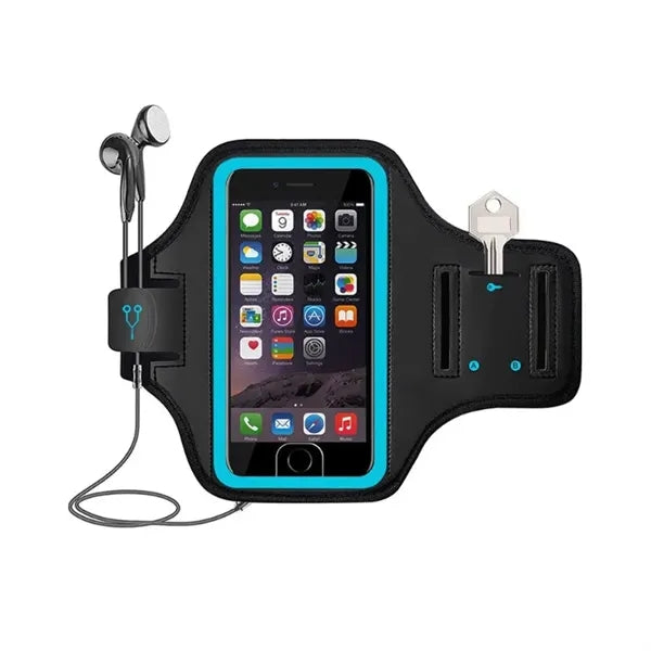 Running Armband with Earphone Bag Cell Phone
