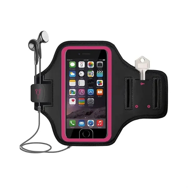 Running Armband with Earphone Bag Cell Phone