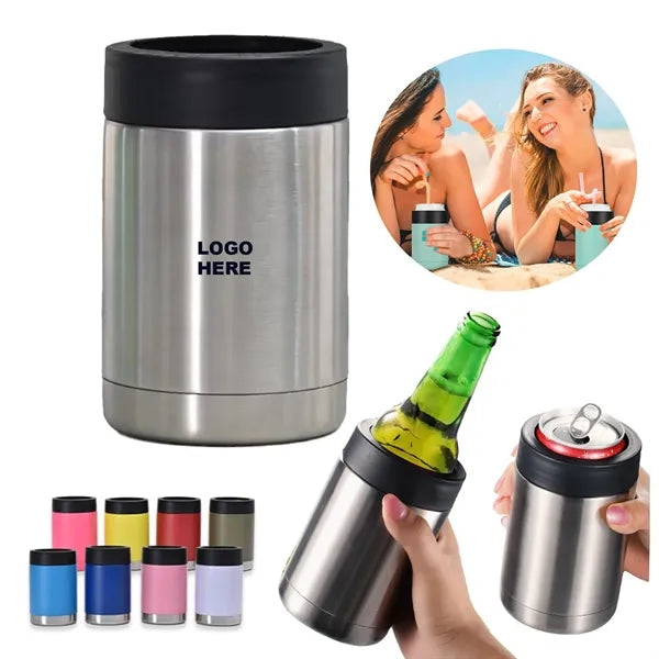 Double Wall Stainless Steel Insulated Beer Bottle Holder