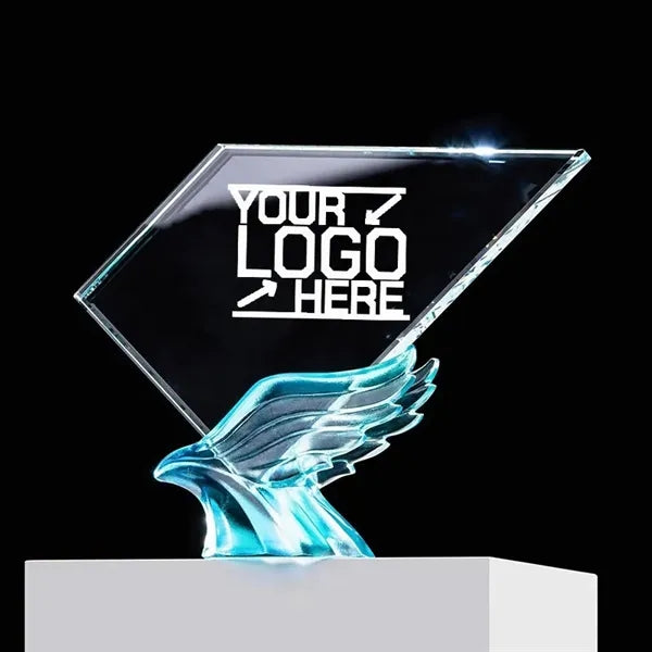 Eagle Wings Elite Crystal Award