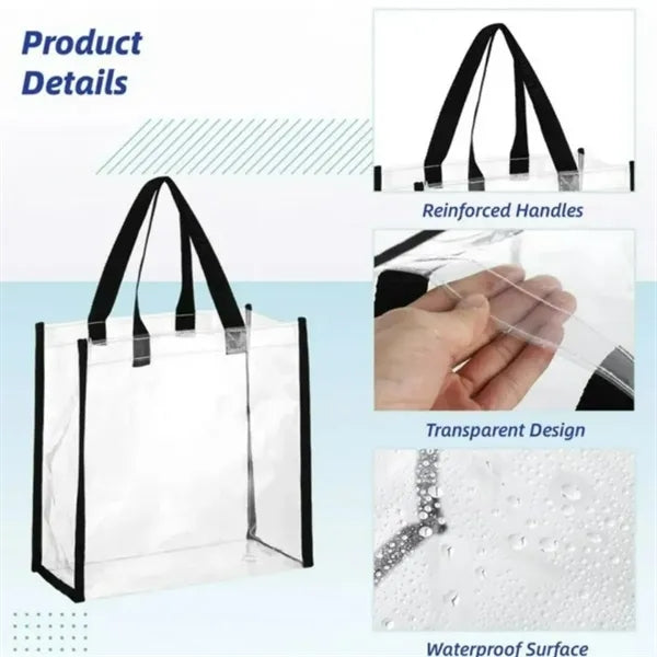 PVC Clear Tote Bag