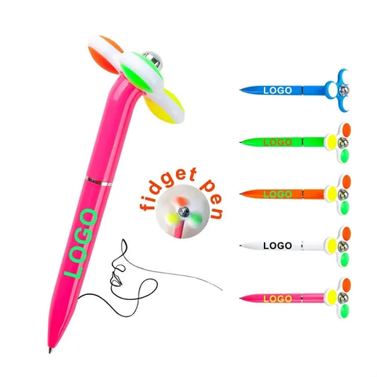 Colorful Rotating Twisting Gyroscope Pen