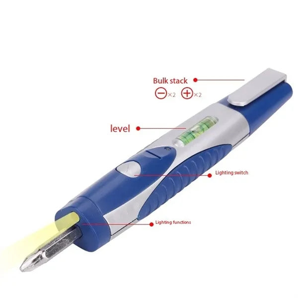 6-In-1 Multi-Purpose Tool Pen