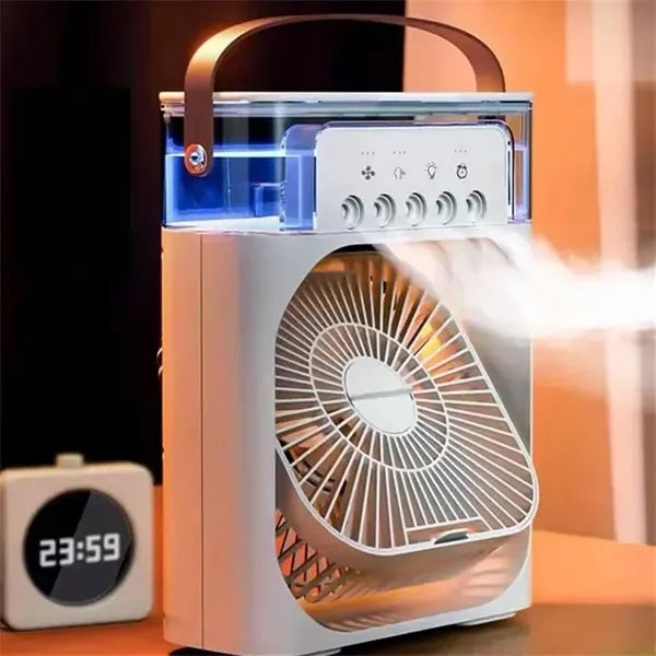 Portable Air Conditioner Cooler Fan with Water Mist Spray