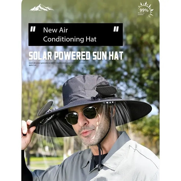Sun Protection Solar Fan Hat