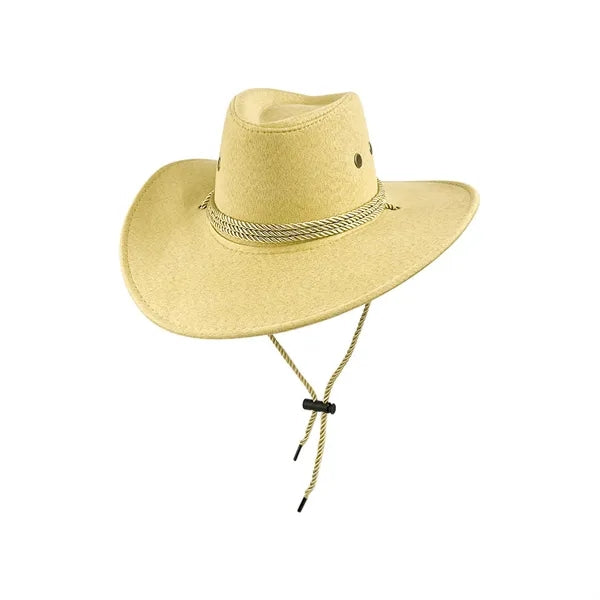 Suede Western Cowboy Hat