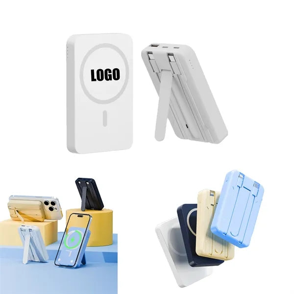 10,000 Mah Magnetic Power Bank With Cable