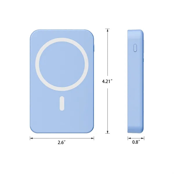 10,000 Mah Magnetic Power Bank With Cable