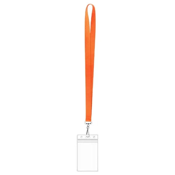 Colorful Lanyards With Card Holders and Sleeves Multicolor