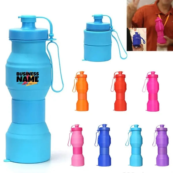 Collapsible Silicone Water Bottle 800ML