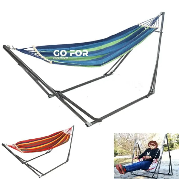 Fashion Hammock with Collapsible Steel Stand
