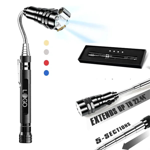 Magnetic Telescoping Pickup Flashlight Gadget