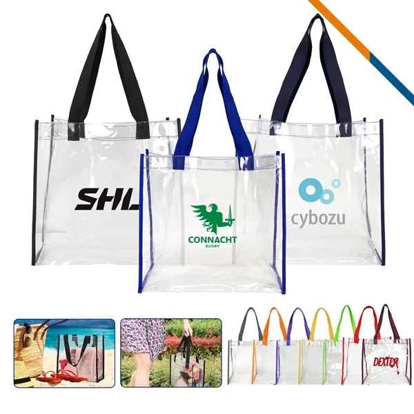 Clear Stadium Tote Bag