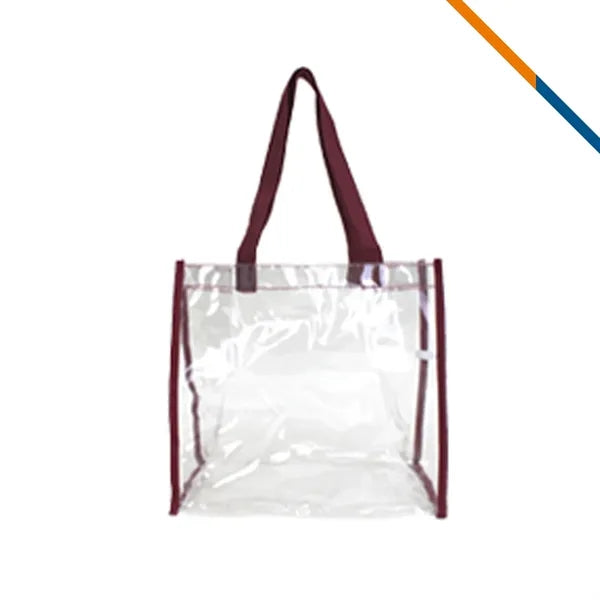 Clear Stadium Tote Bag