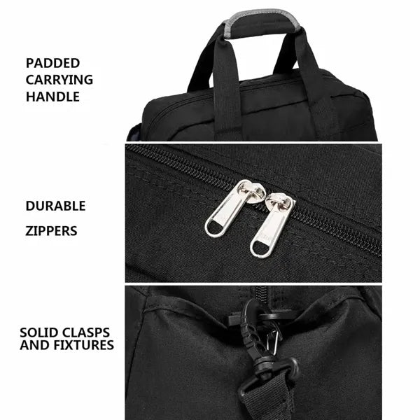 14" Duffel Bag Lightweight Carry On For Gym Underseat Unisex