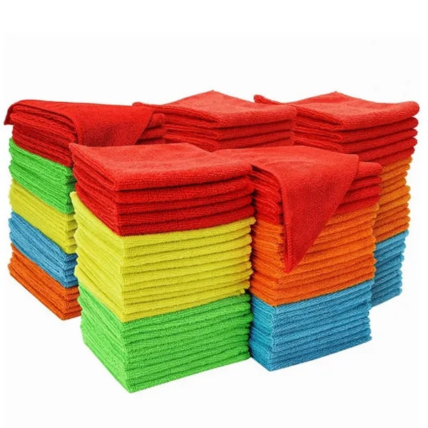 12"x12" Premium Microfiber Towels For Car Home Kitchen