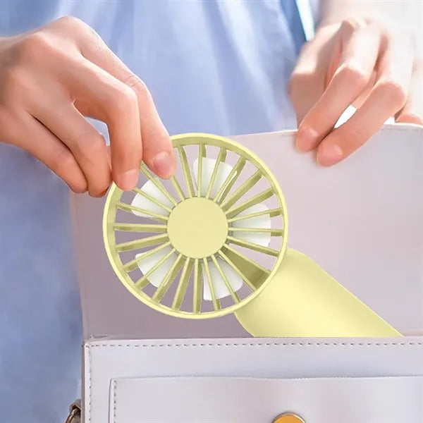 Portable Handheld Misting Fan USB Rechargeable Mini Cooler