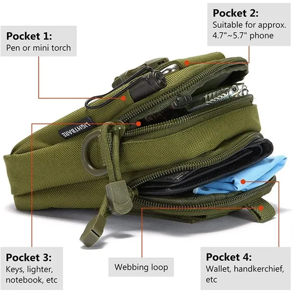 Versatile Smartphone Carrying Case