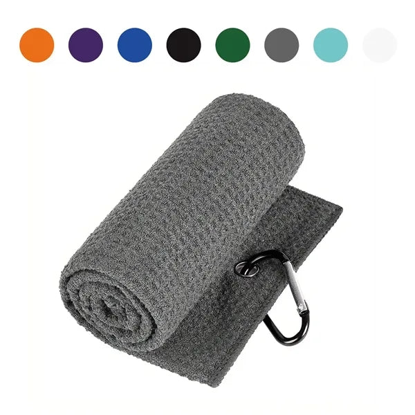 Waffle Hiking Golf Cleaning Towel