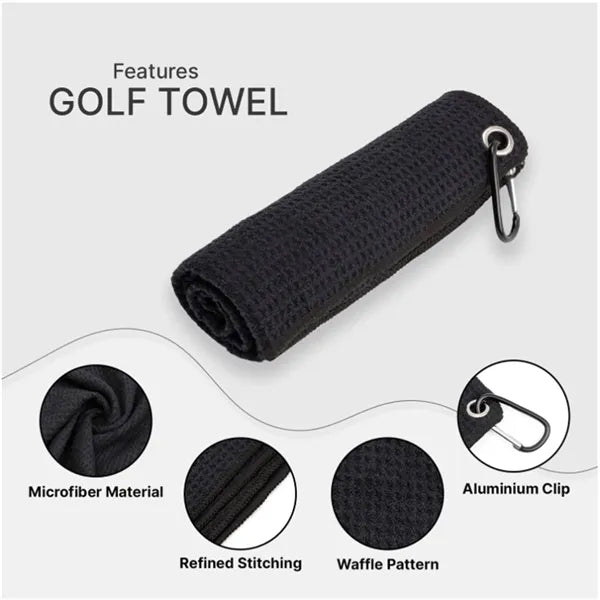 Waffle Hiking Golf Cleaning Towel