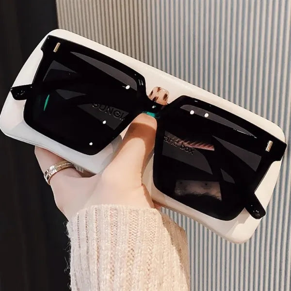 Modern Oversized Square Sunglasses