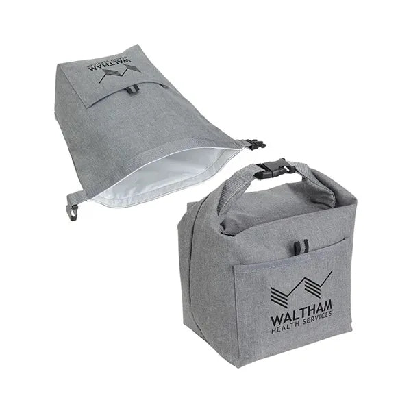 Bellevue Heathered Polyester Insulated Lunch Tote Bag