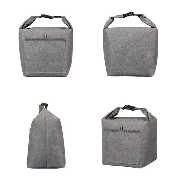 Bellevue Heathered Polyester Insulated Lunch Tote Bag