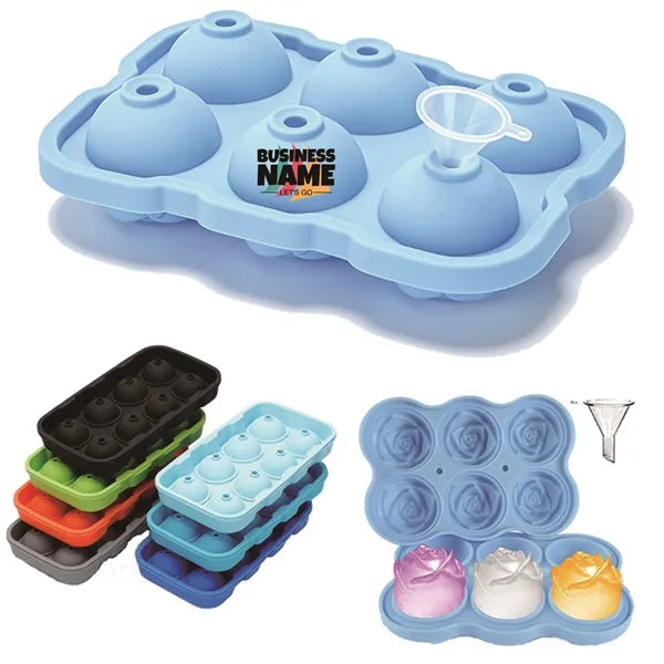 Silicone Rose Ice Cube Tray Mold
