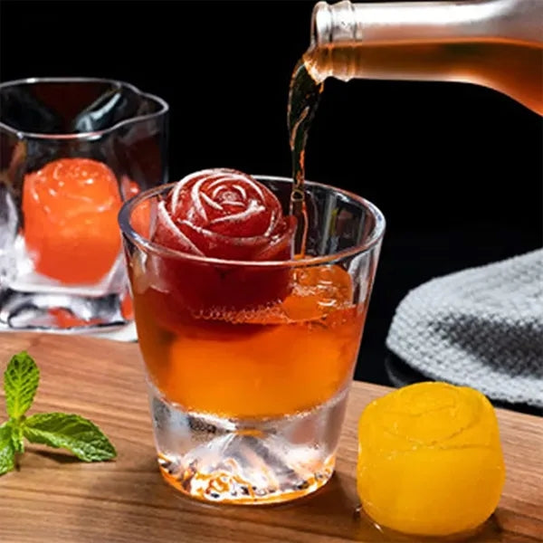 Silicone Rose Ice Cube Tray Mold