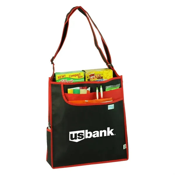 UrbanTrek Multi-Pocket Crossbody Tote