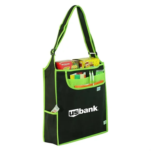 UrbanTrek Multi-Pocket Crossbody Tote