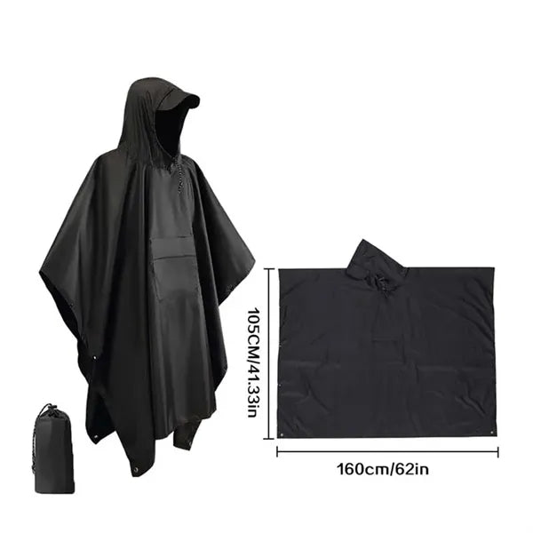 3 in 1 Multifunctional Rain Poncho