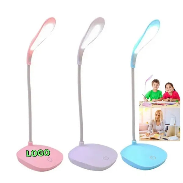 USB Rechargeable LED Desk Lamp 3 Level Touch Contro