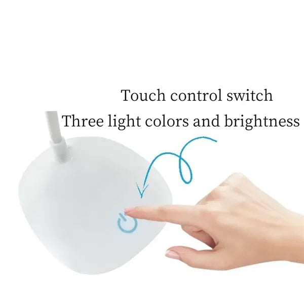 USB Rechargeable LED Desk Lamp 3 Level Touch Contro