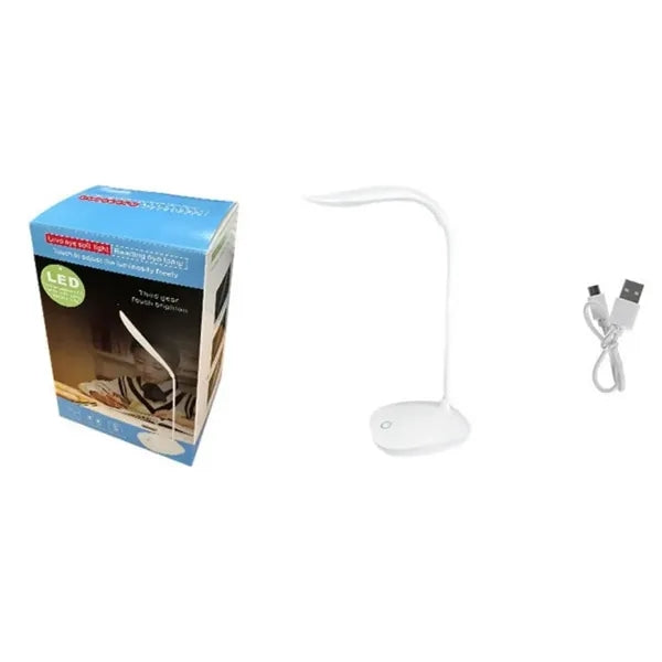 USB Rechargeable LED Desk Lamp 3 Level Touch Contro