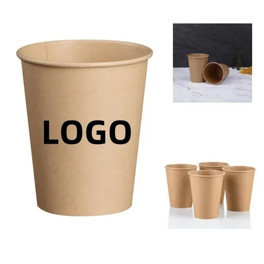Disposable Kraft Paper Cup (12Oz)