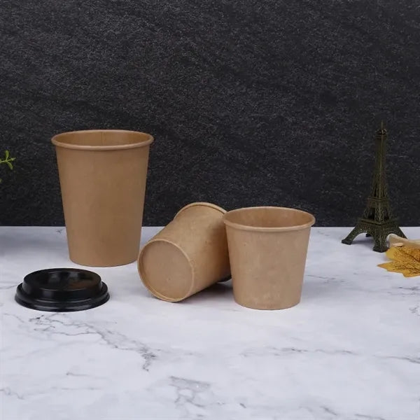 Disposable Kraft Paper Cup (12Oz)