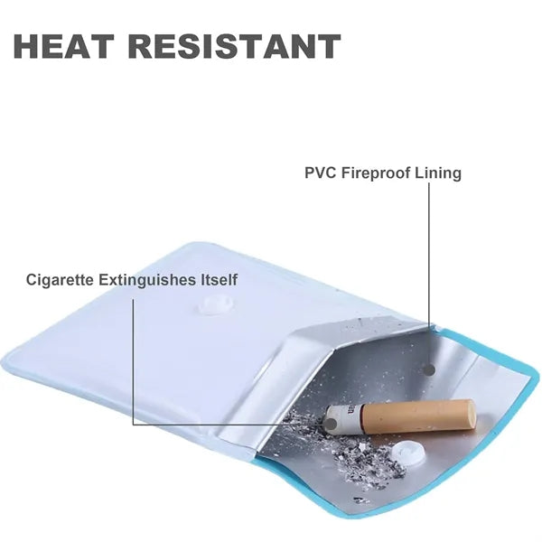 Fireproof PVC Portable Compact Pocket Ashtray Pouch