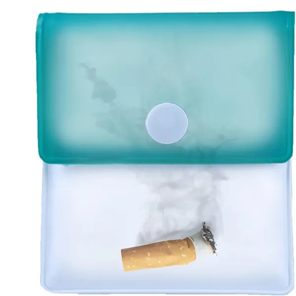 Fireproof PVC Portable Compact Pocket Ashtray Pouch
