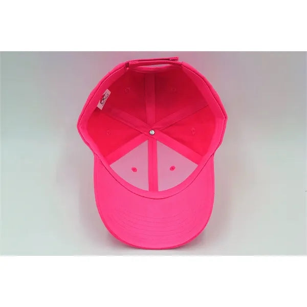 6 Panel Poly Twill Baseball Cap