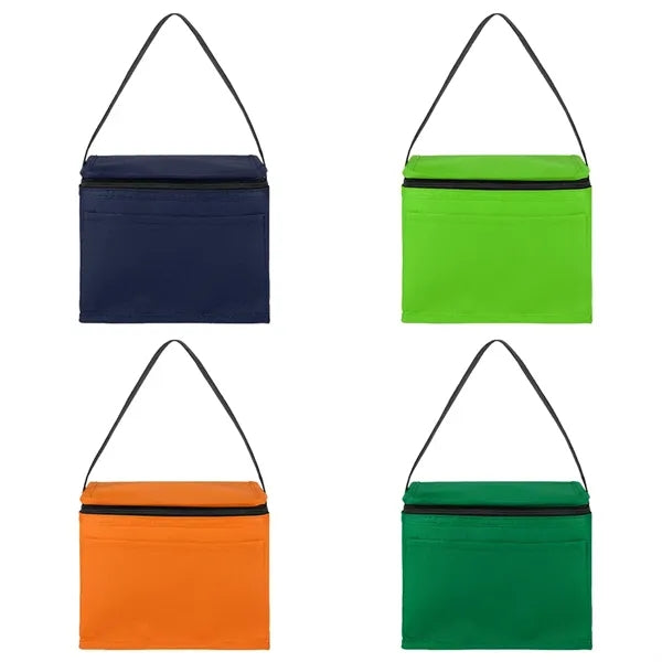 6 Can Insulated Non Woven Cooler Bag ( 8" X 6" X 6" )