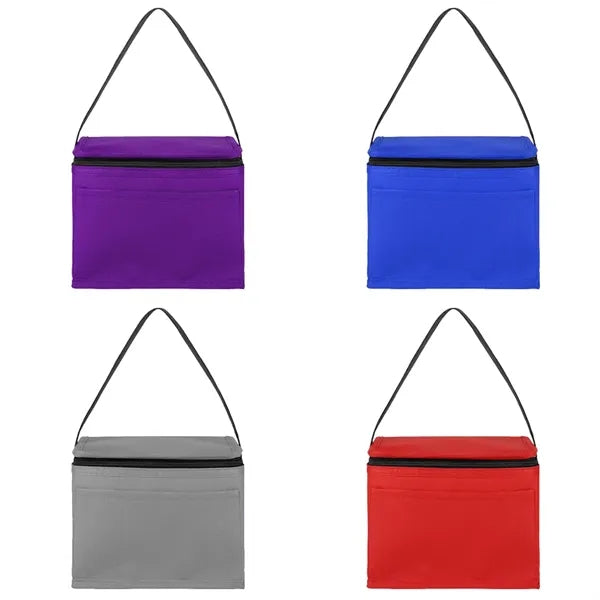 6 Can Insulated Non Woven Cooler Bag ( 8" X 6" X 6" )