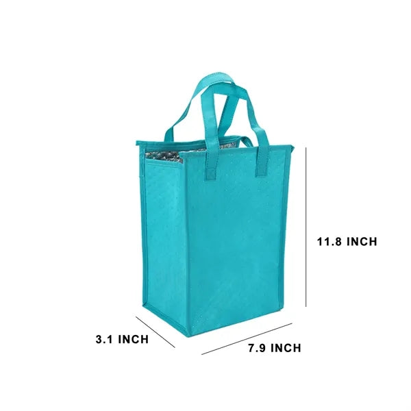 Insulated Zipper Cooler Lunch Bags