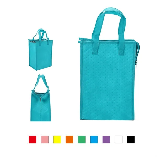 Insulated Zipper Cooler Lunch Bags