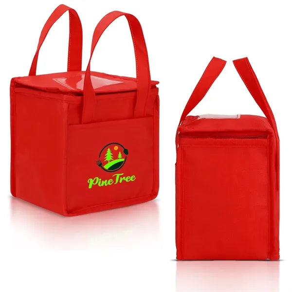 Compact Lunch Cooler Tote Bag With Custom Logo