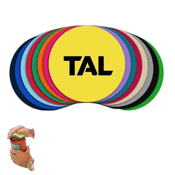 Jar Lid Opener Round Non-Slip 5"