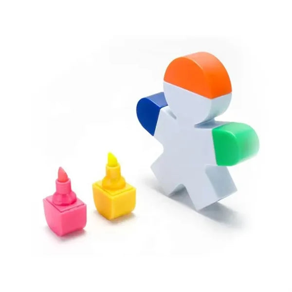 5-color human-shaped highlighters